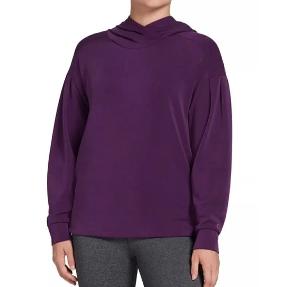 Calia Carrie Underwood Women's Size XS Cupro Hoodie Hooded Sweatshirt Purple